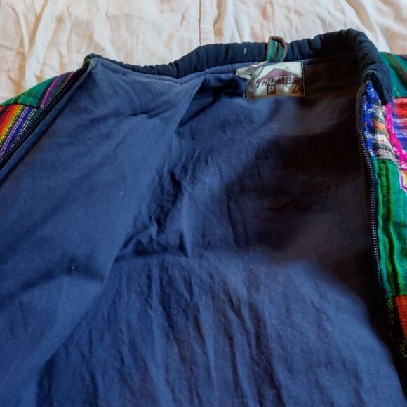 Los 3 Reyes, handmade in Guatemala, Large, Thumbs Up, jacket - Picture 6 of 8